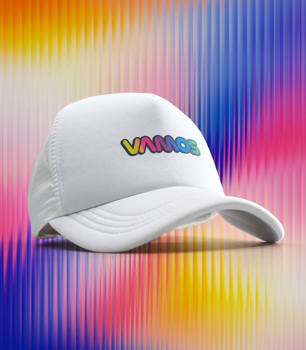 ALEX PERF+ VAMOS TRUCKER CAP (WHITE)