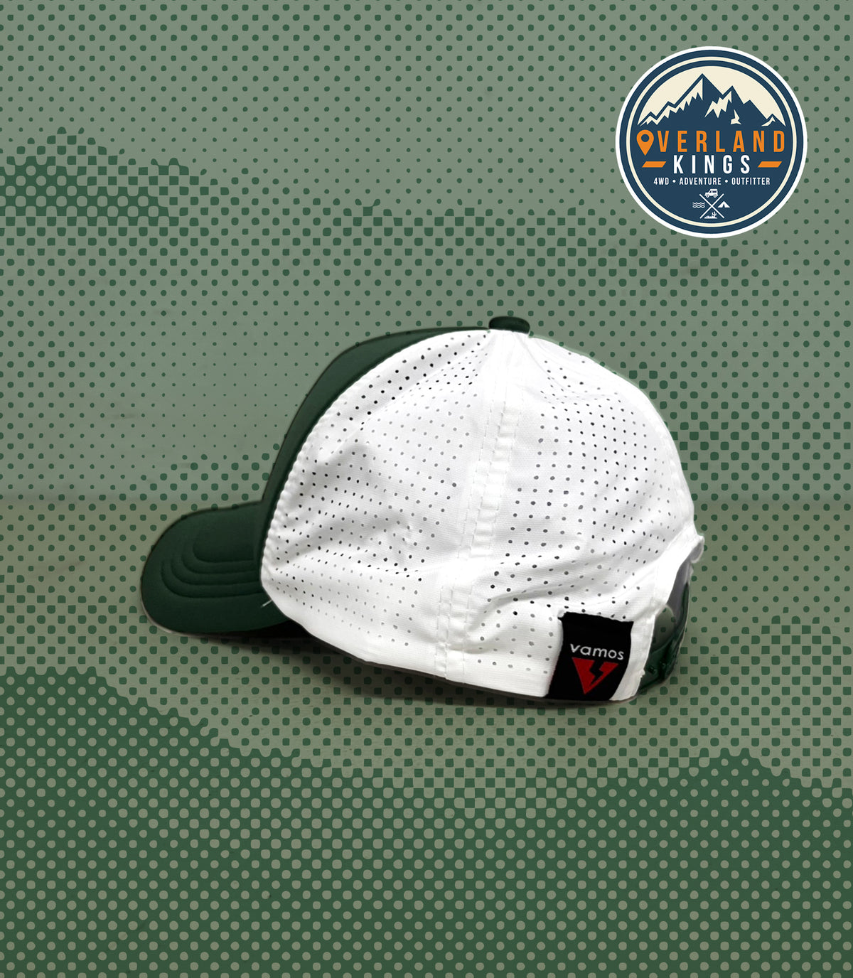 ANDES (OLIVE GREEN/WHITE) OK PERF+ TRUCKER CAP