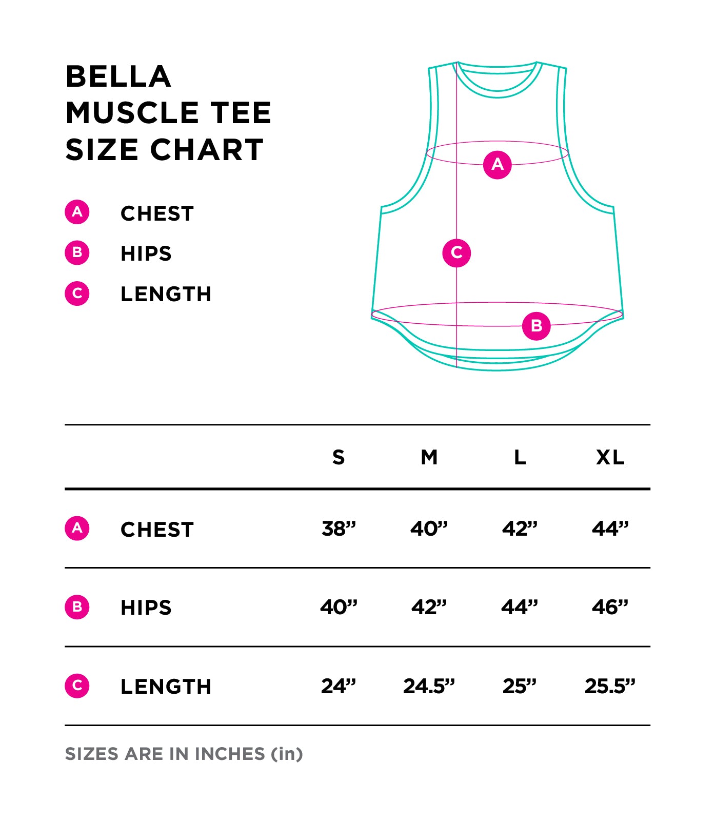 ATHENA (MAGENTA BELLA MUSCLE TEE)