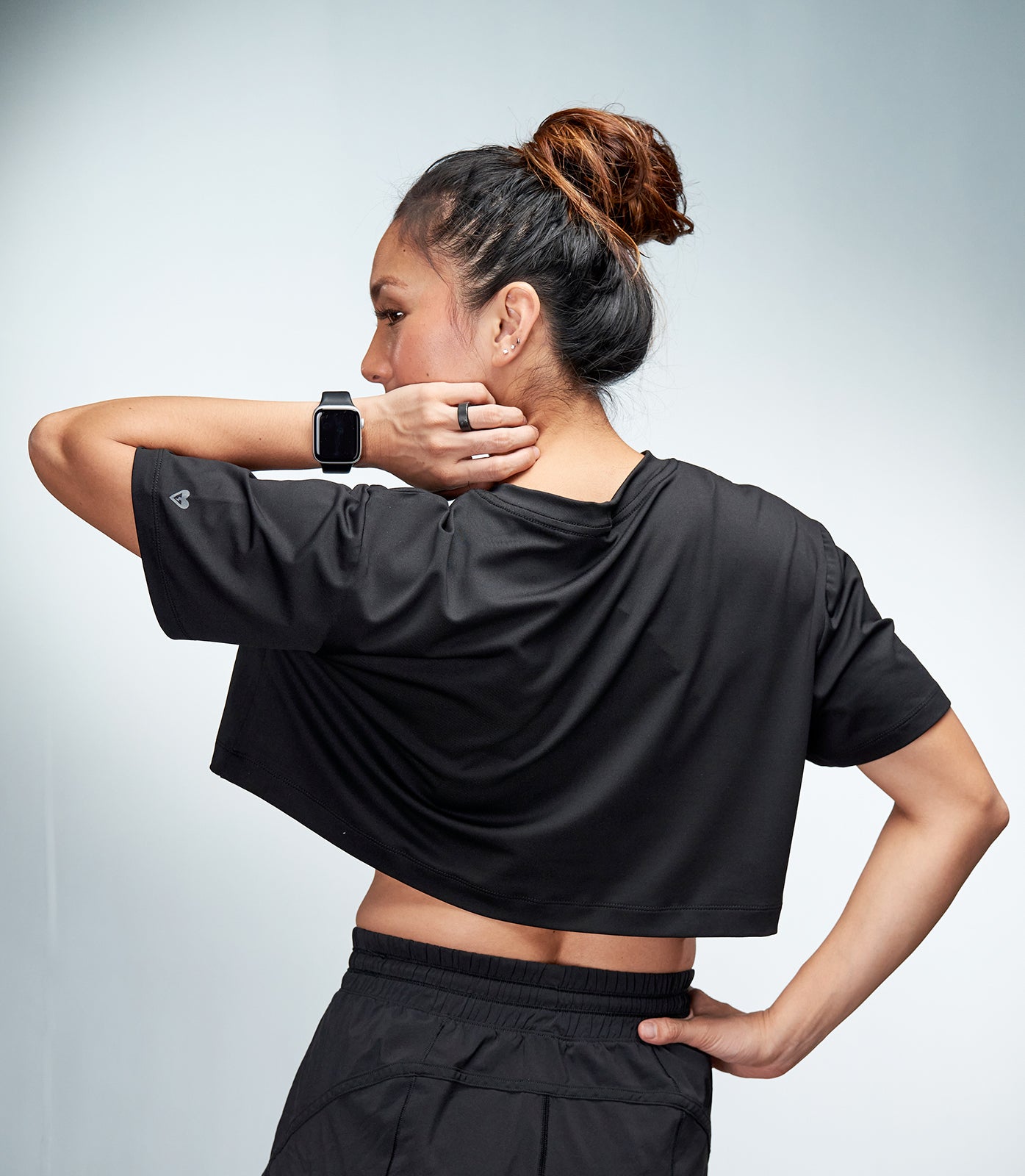 MAEVE (BLACK BELLA CROPPED TOP)