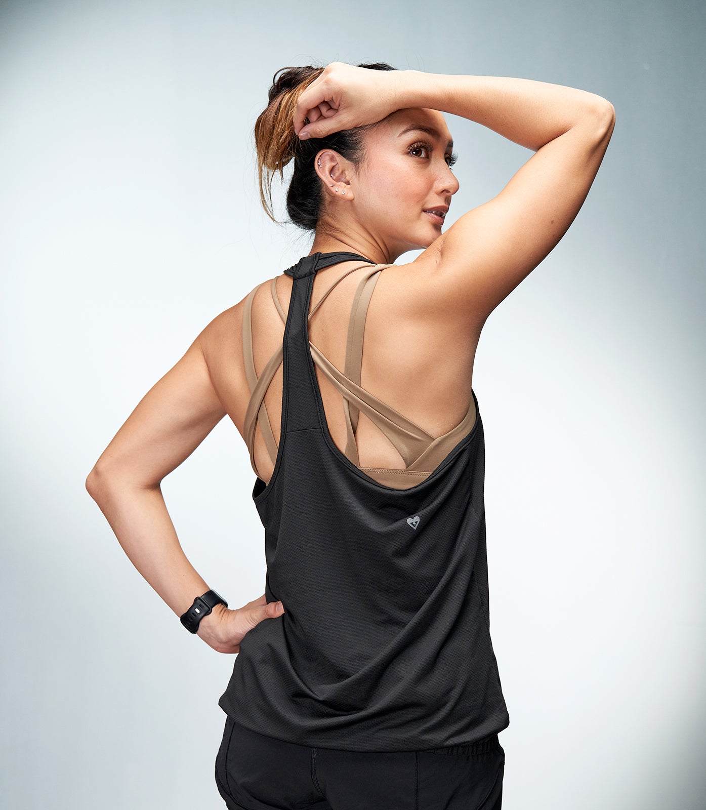 NOLA (BLACK BELLA T- BACK TANK TOP)