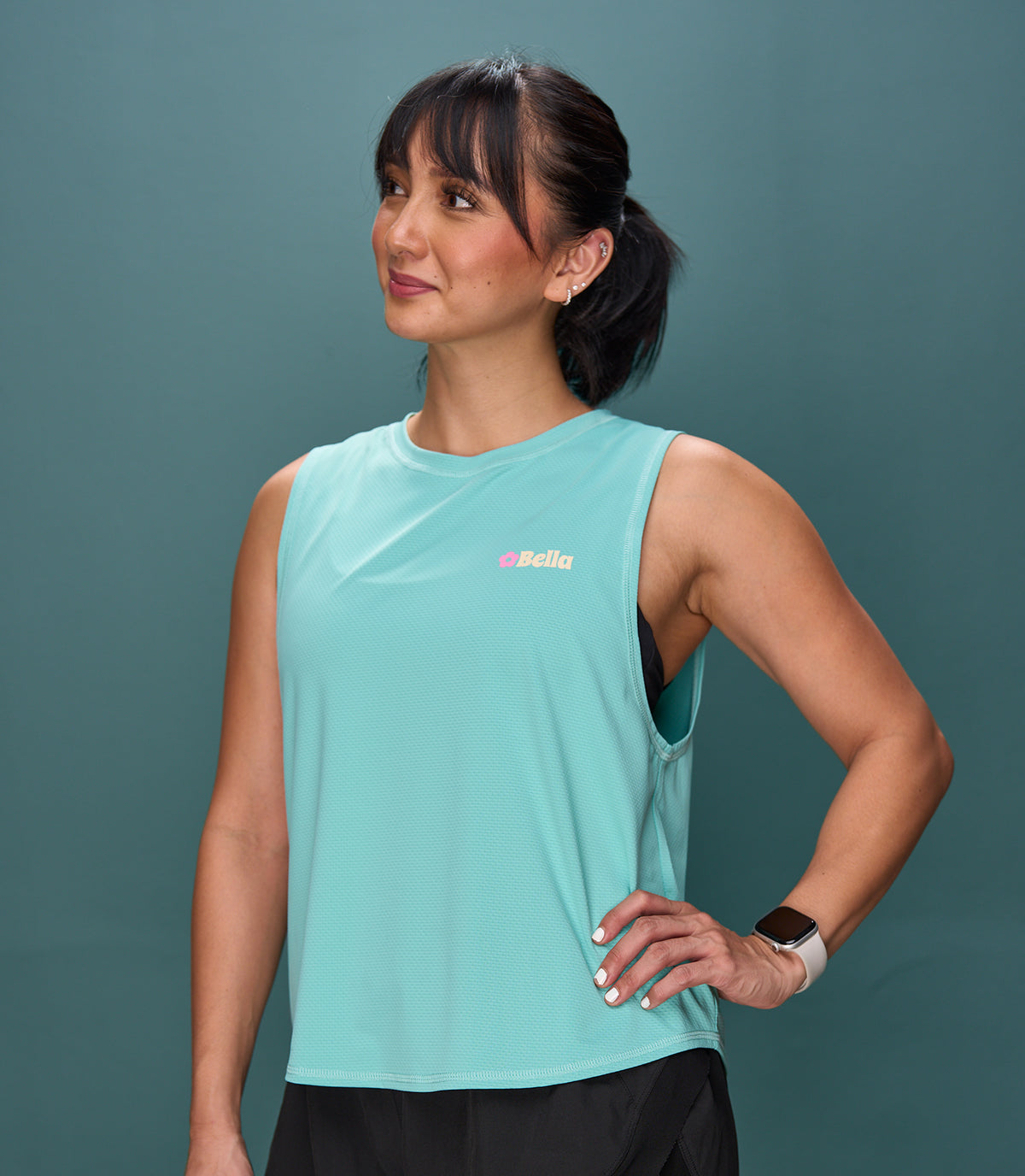 CLEO (MINT BELLA MUSCLE TEE)