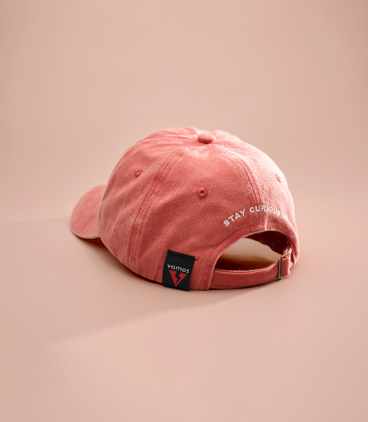 CONNIE (MAROON) BELLA WASHED BASEBALL CAP