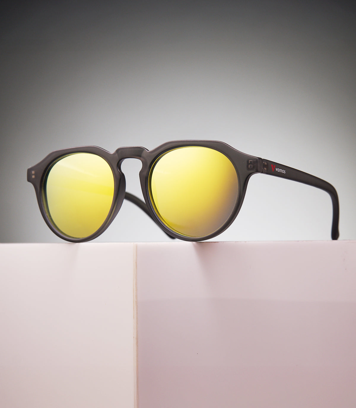 CORINZIO CLEAR DARK GRAY FRAME - LIMON LENS SPEX