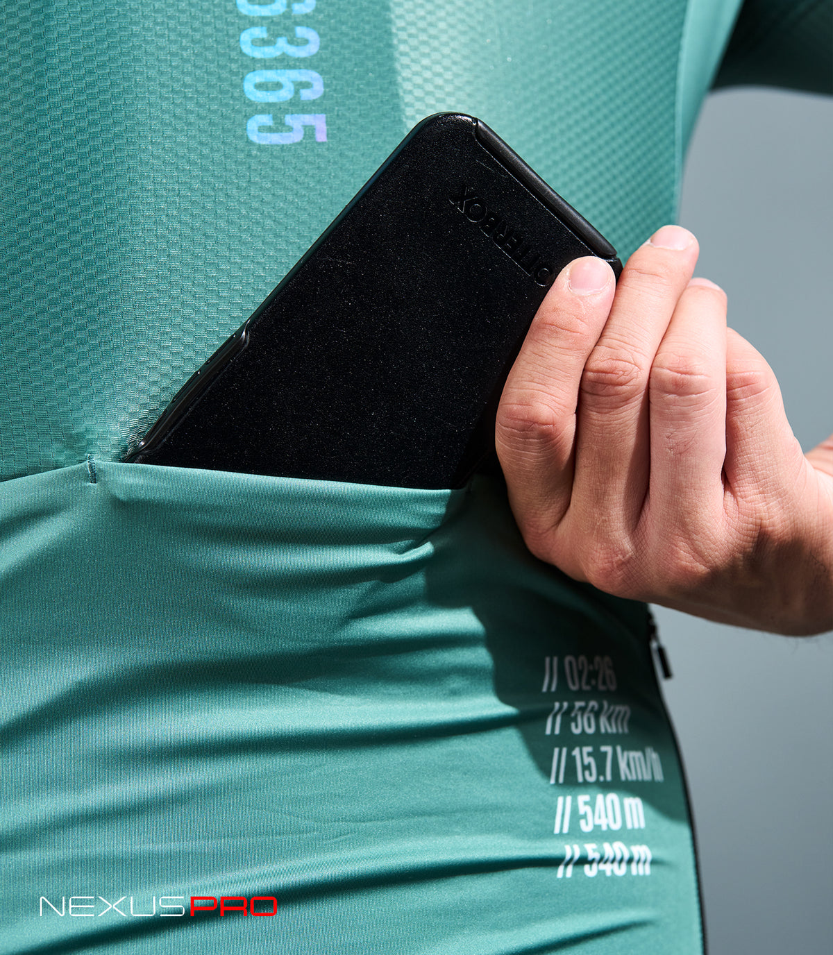 NEXUS PRO CYCLISTA MEN'S CYCLING TOP (TEAL)