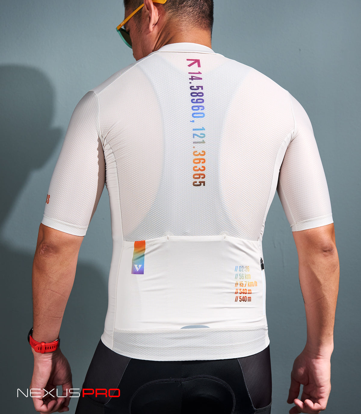 NEXUS PRO CYCLISTA MEN'S CYCLING TOP (BEIGE)