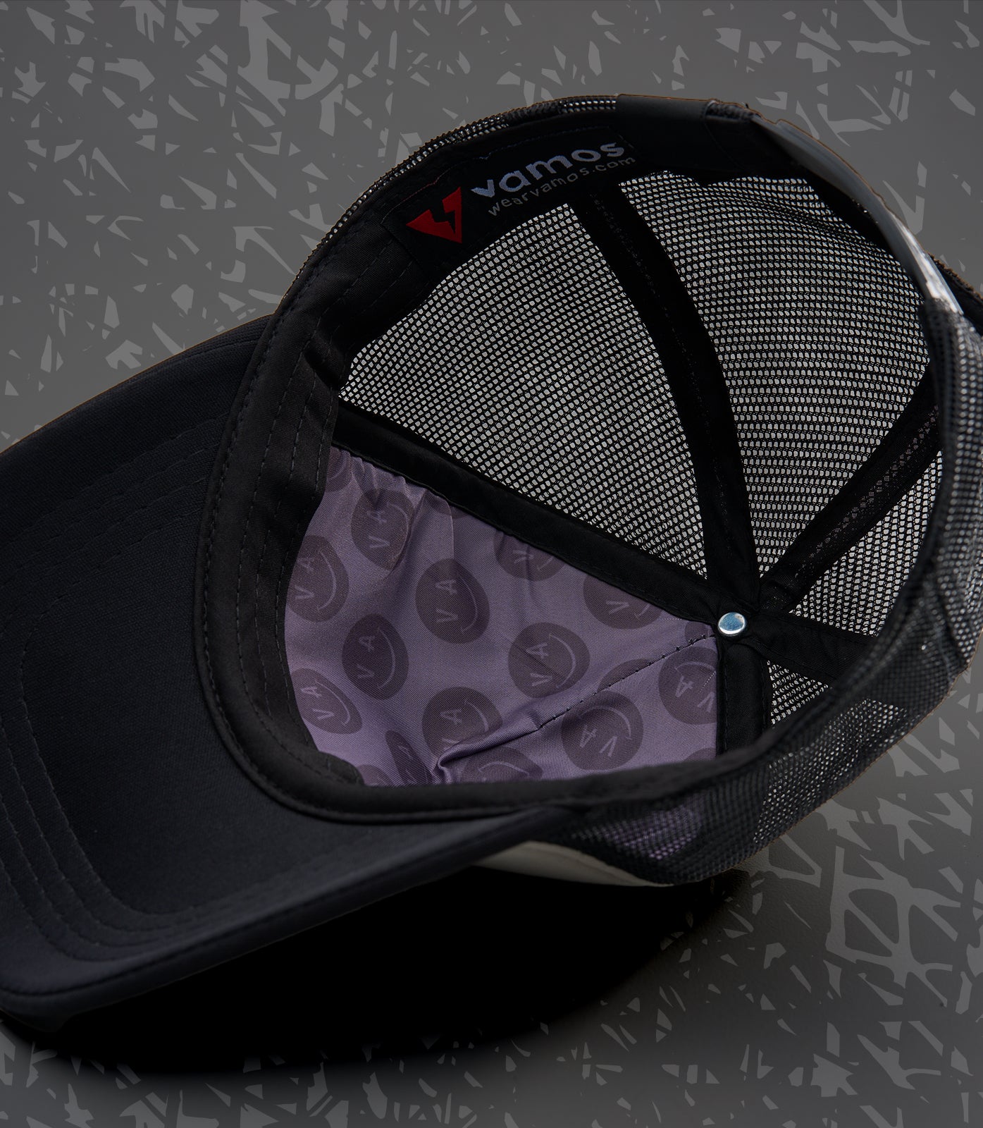 HTFU 2.0 (BLACK/GRAY) VAMOS TRUCKER CAP