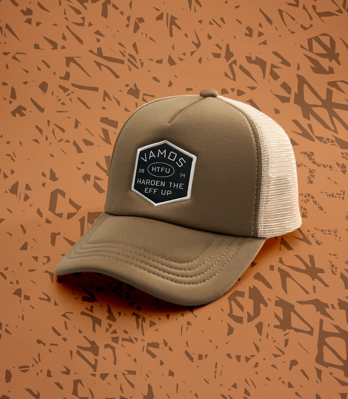 HTFU 2.0 (BROWN) VAMOS TRUCKER CAP