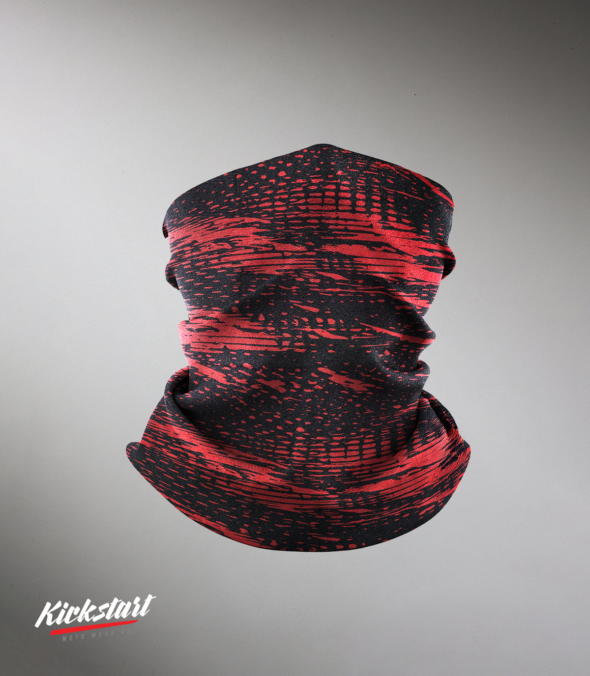 IGNIS (RED/BLACK) FULL HEAD SCARF