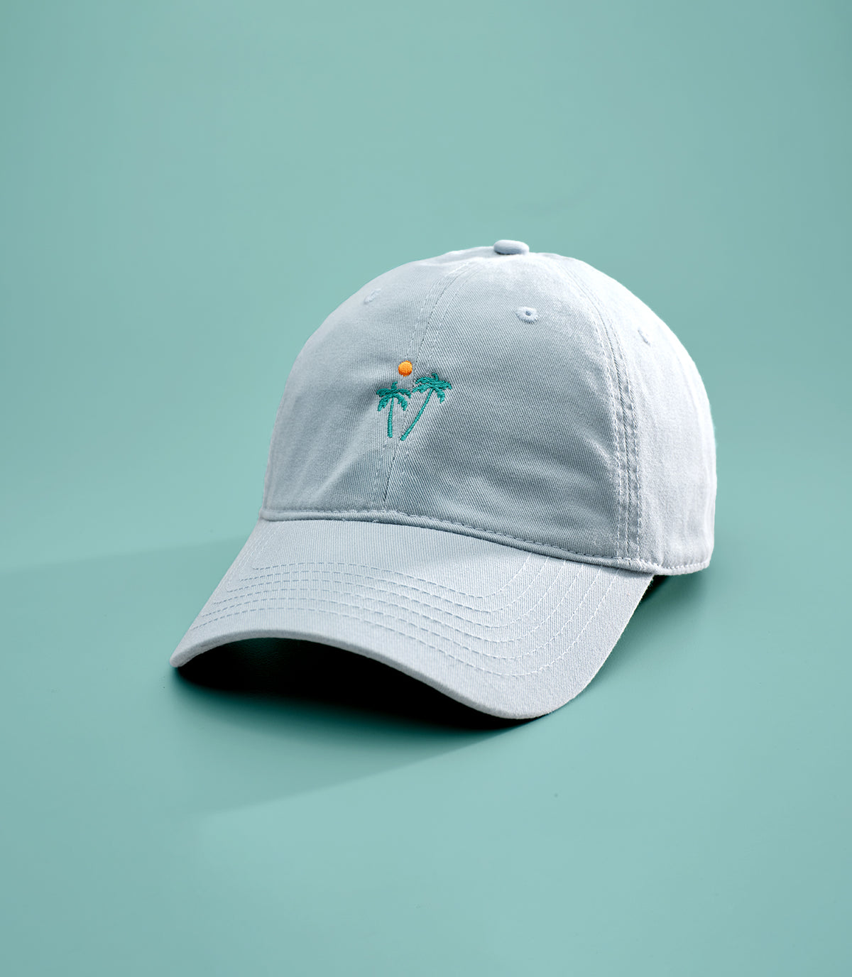 KAILA (LIGHT GRAY) BELLA WASHED BASEBALL CAP