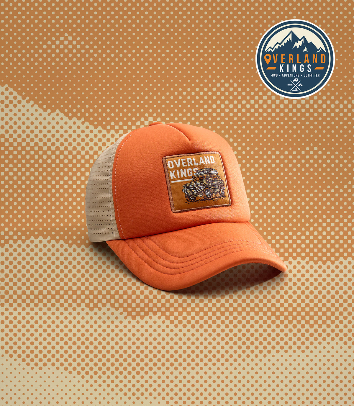 NAMIB (CREAM/ORANGE) OK PERF+ TRUCKER CAP