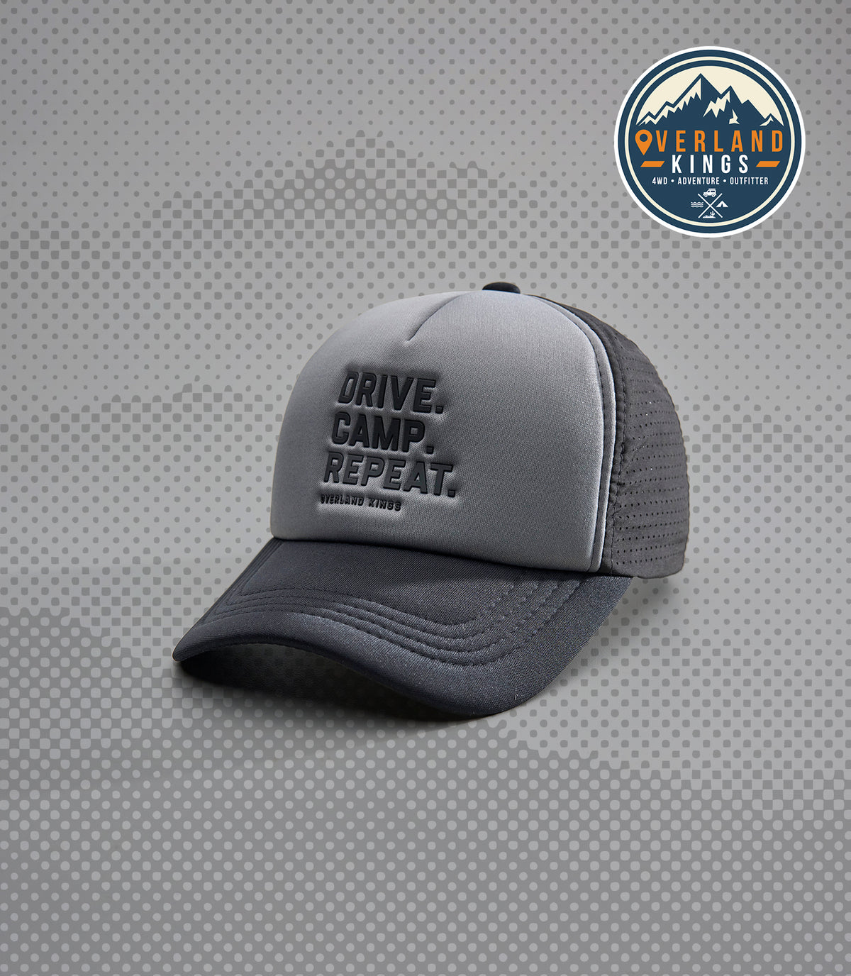 PAMIR (BLACK/GRAY) OK PERF+ TRUCKER CAP