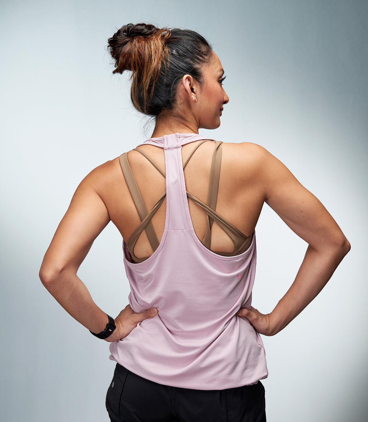 NOLA (PINK BELLA T- BACK TANK TOP)