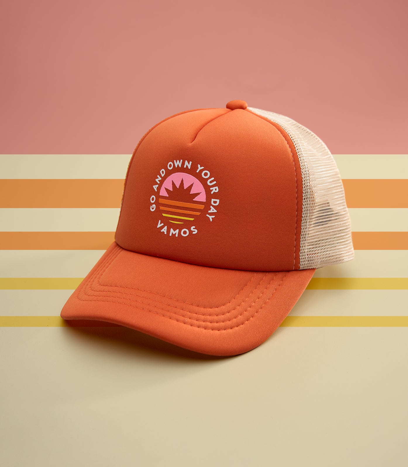 SOLAR (ORANGE) VAMOS TRUCKER CAP