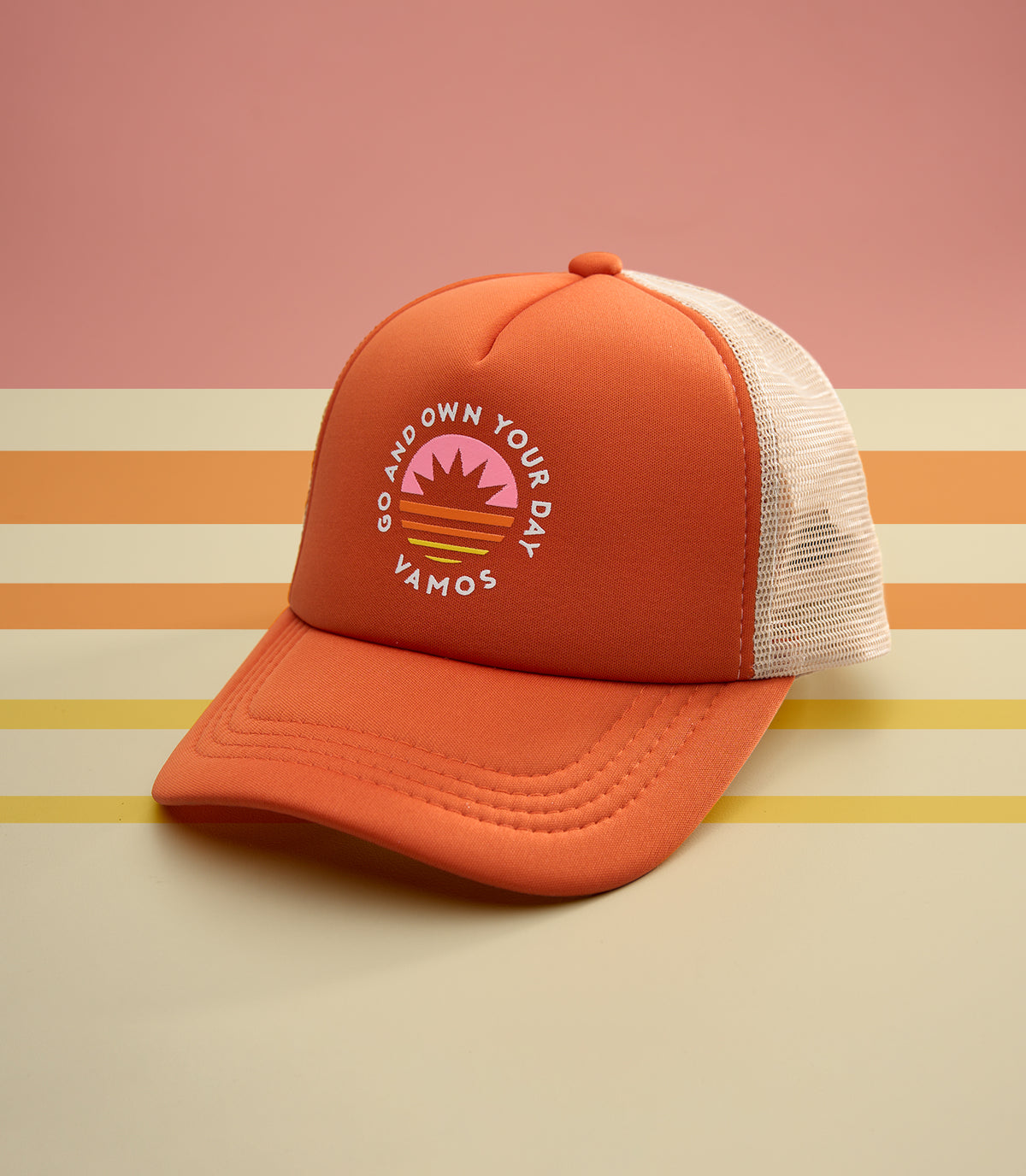 SOLAR (ORANGE) VAMOS TRUCKER CAP