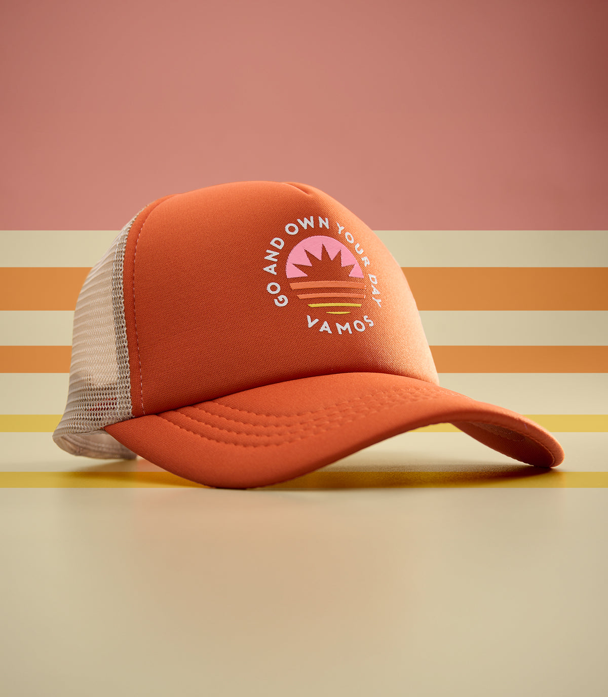 SOLAR (ORANGE) VAMOS TRUCKER CAP