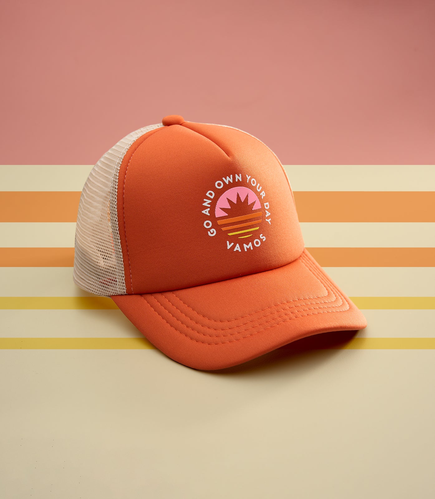 SOLAR (ORANGE) VAMOS TRUCKER CAP