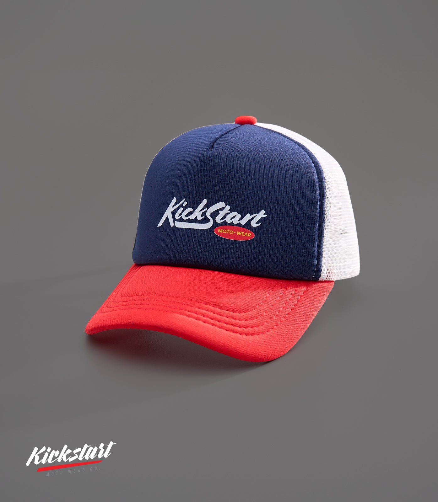 TORQUE (NAVY/RED) TRUCKER CAP