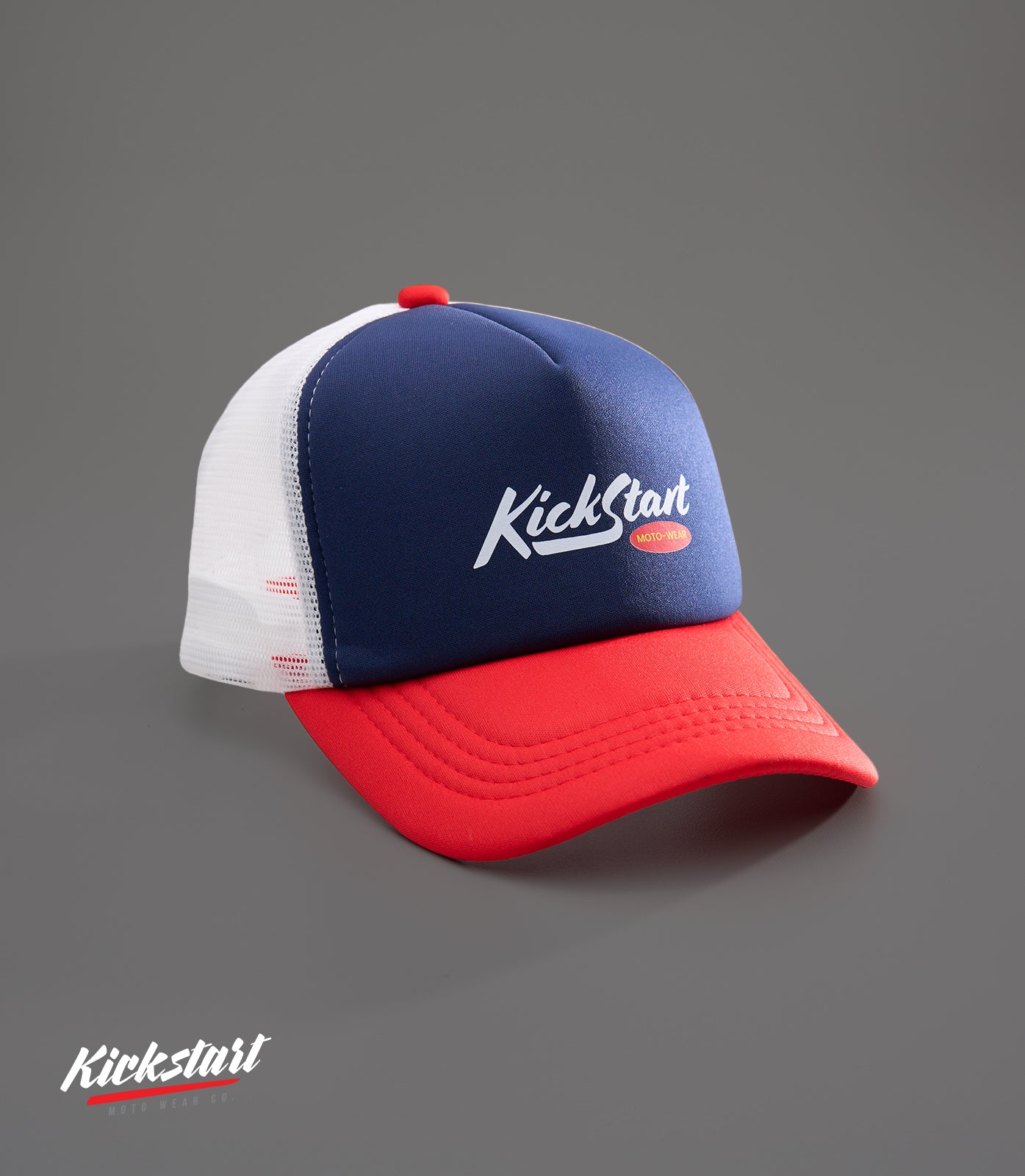 TORQUE (NAVY/RED) TRUCKER CAP