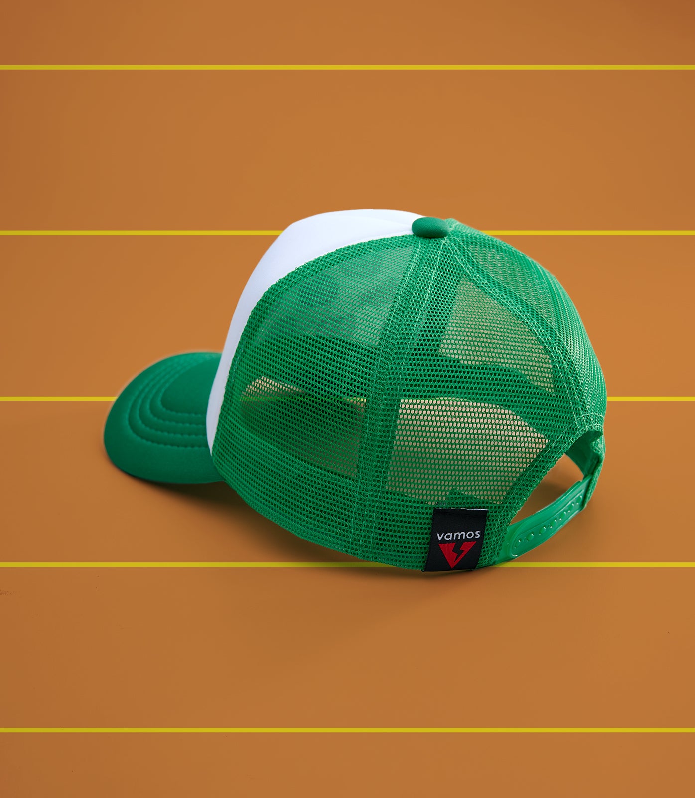 TRACK (GREEN/WHITE) VAMOS TRUCKER CAP