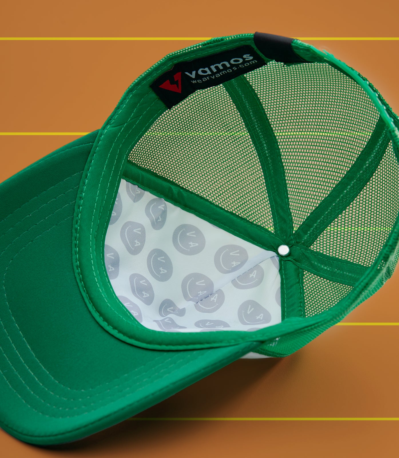 TRACK (GREEN/WHITE) VAMOS TRUCKER CAP
