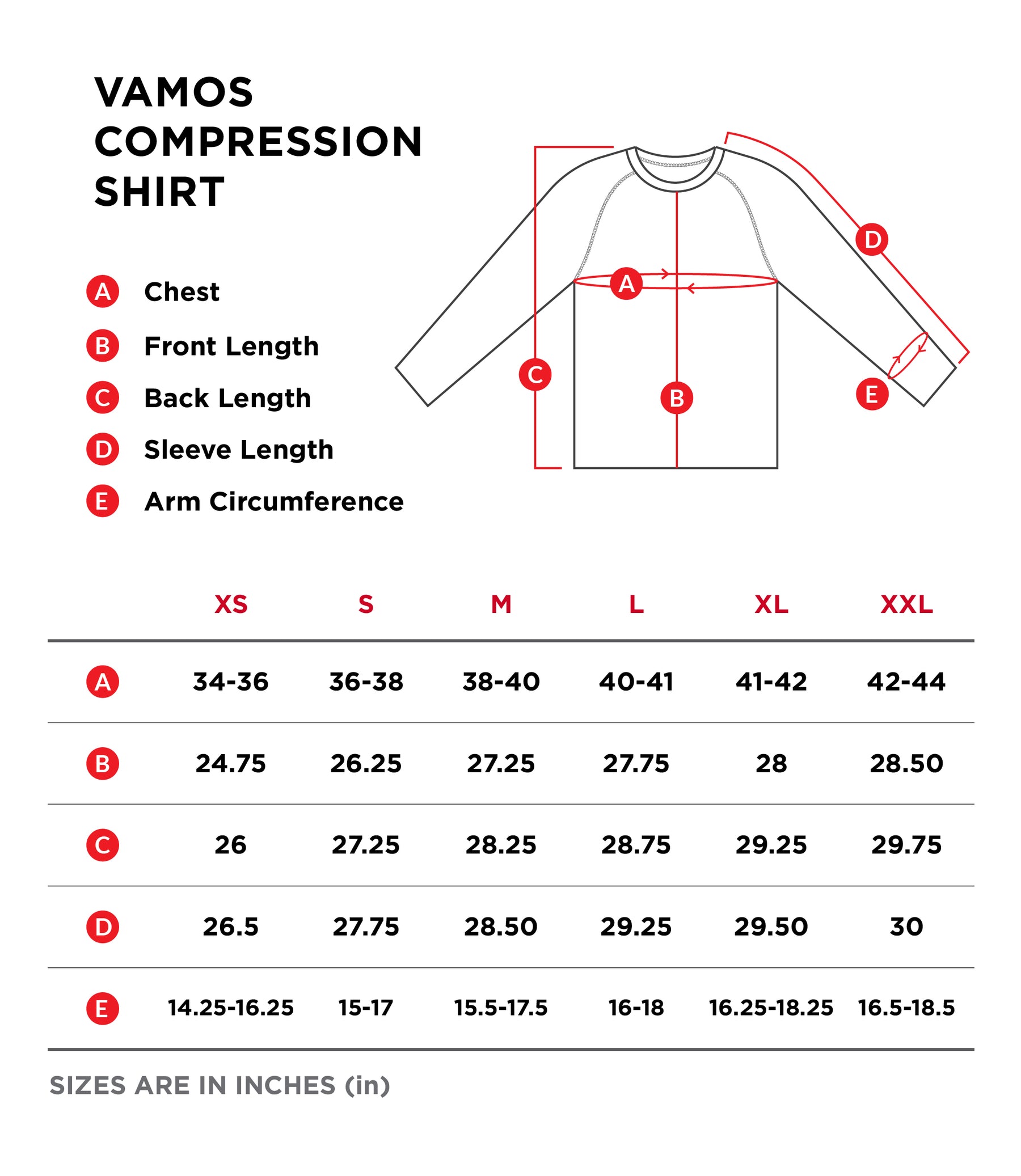 VAMOS COMPRESSION SHIRT (LONG SLEEVES)