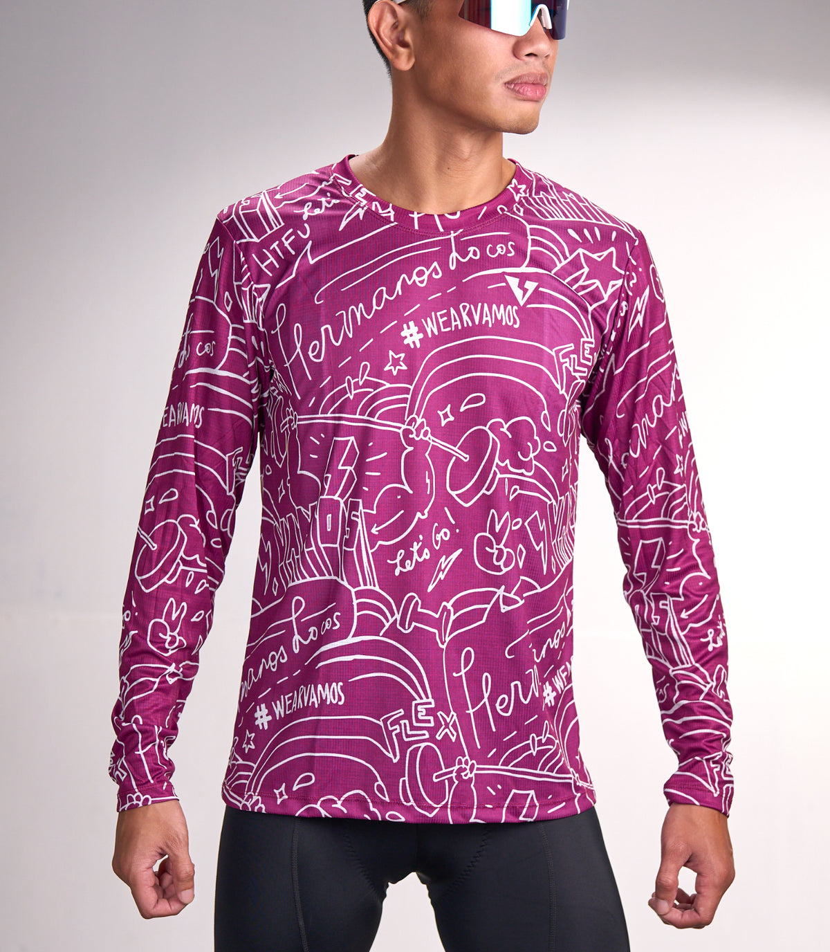 VENGA LS JERSEY (BURGUNDY)