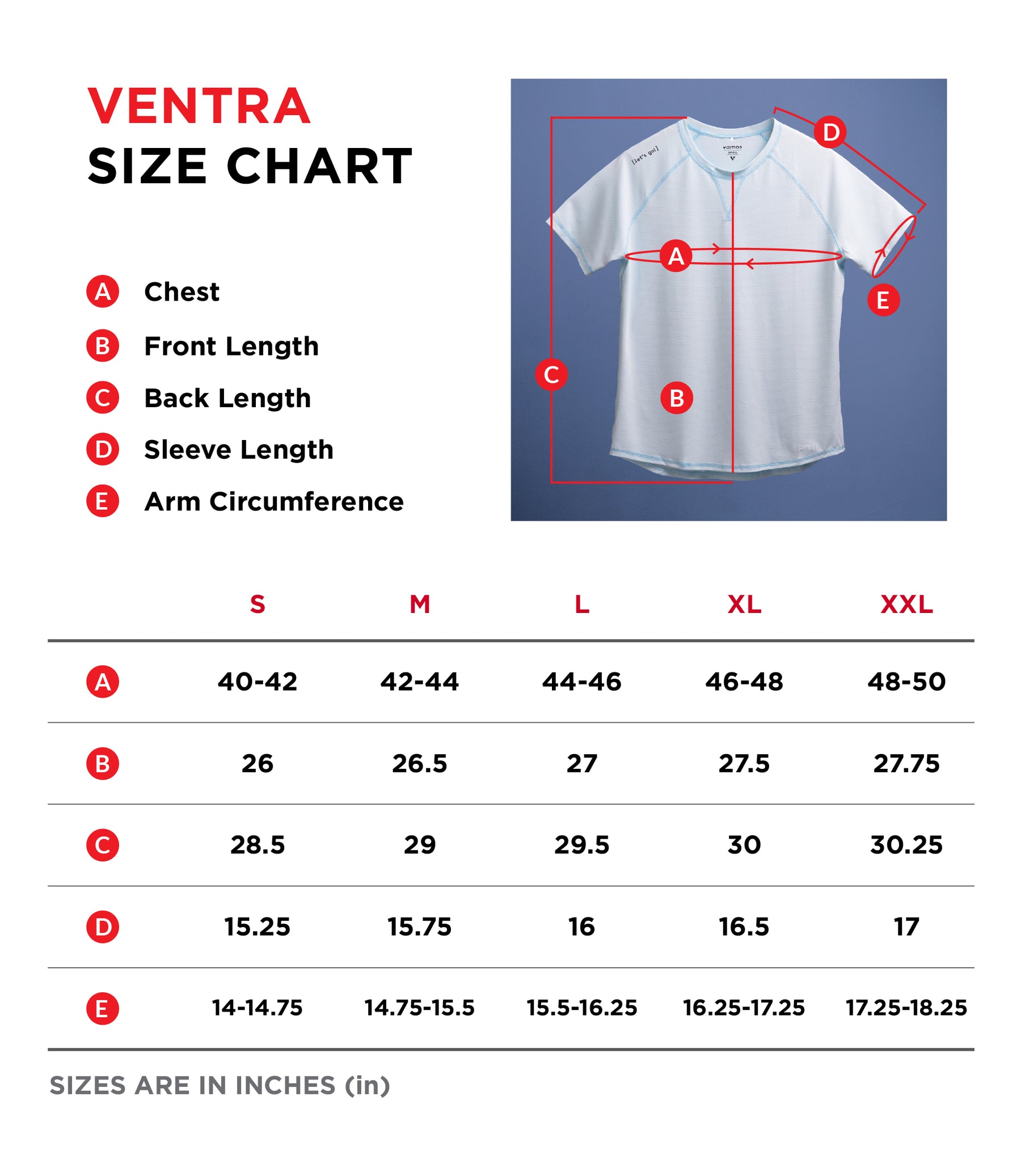 VENTRA (LIGHT BLUE) TECH TEE