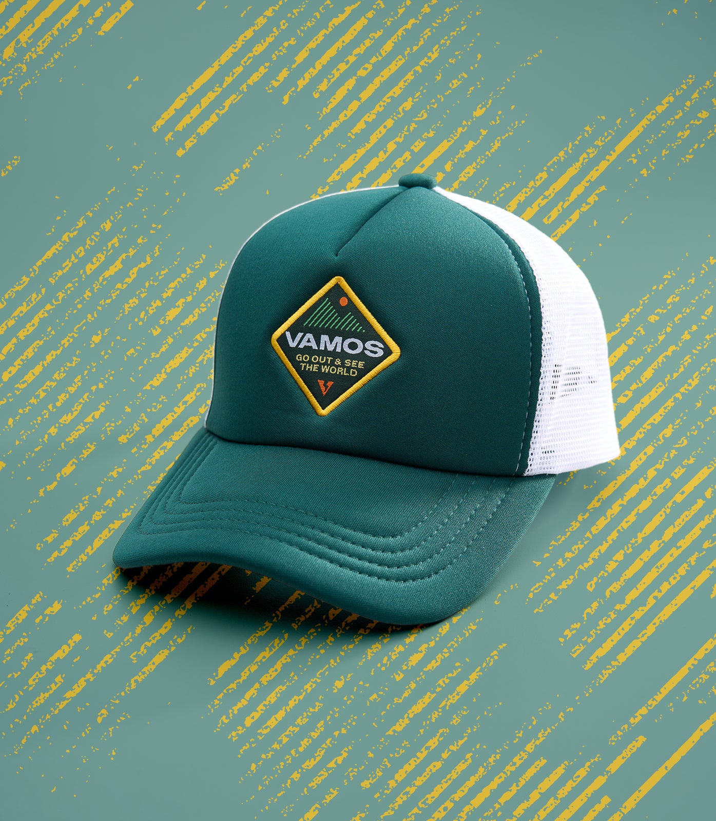 VISTRA (FOREST GREEN) VAMOS TRUCKER CAP