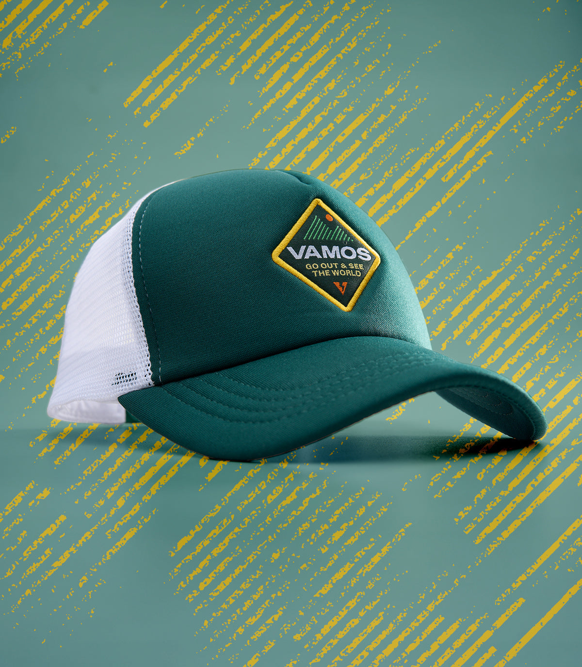 VISTRA (FOREST GREEN) VAMOS TRUCKER CAP
