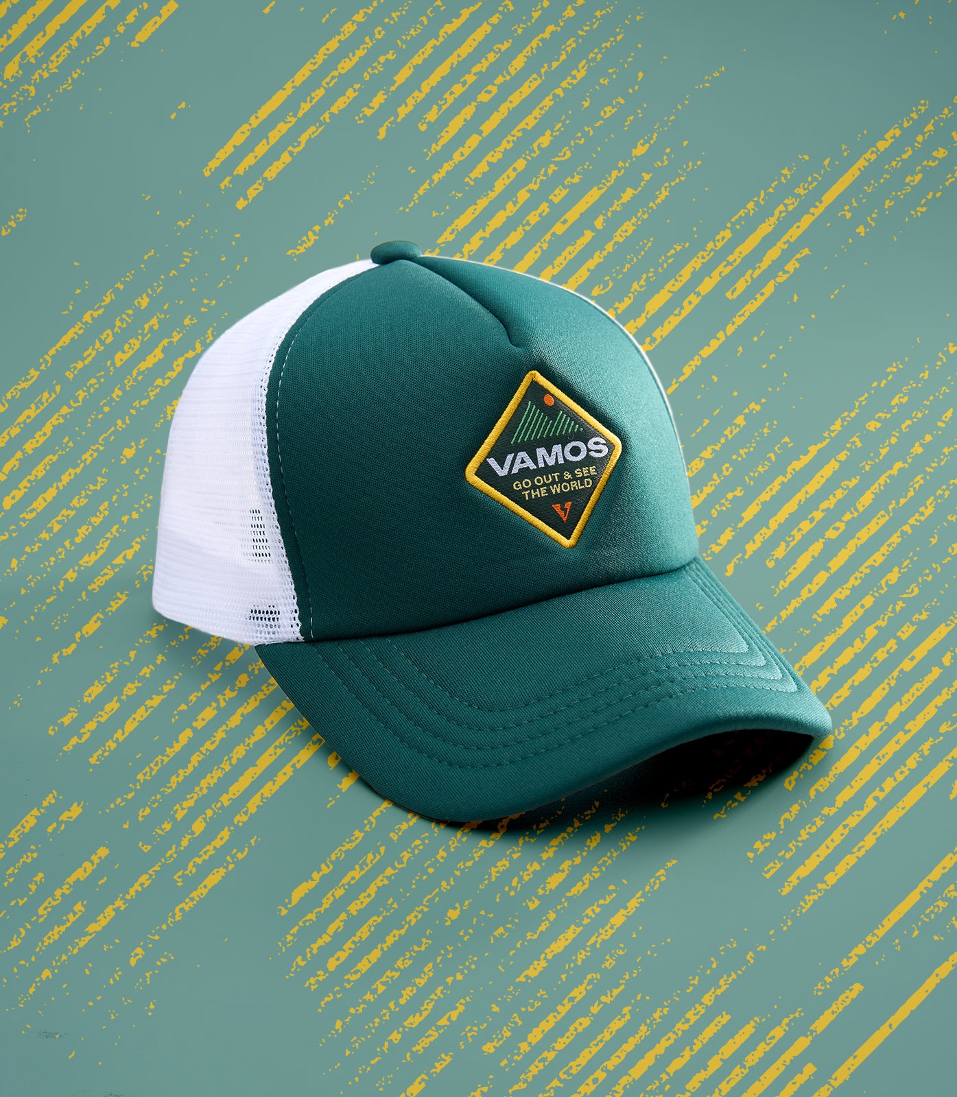 VISTRA (FOREST GREEN) VAMOS TRUCKER CAP