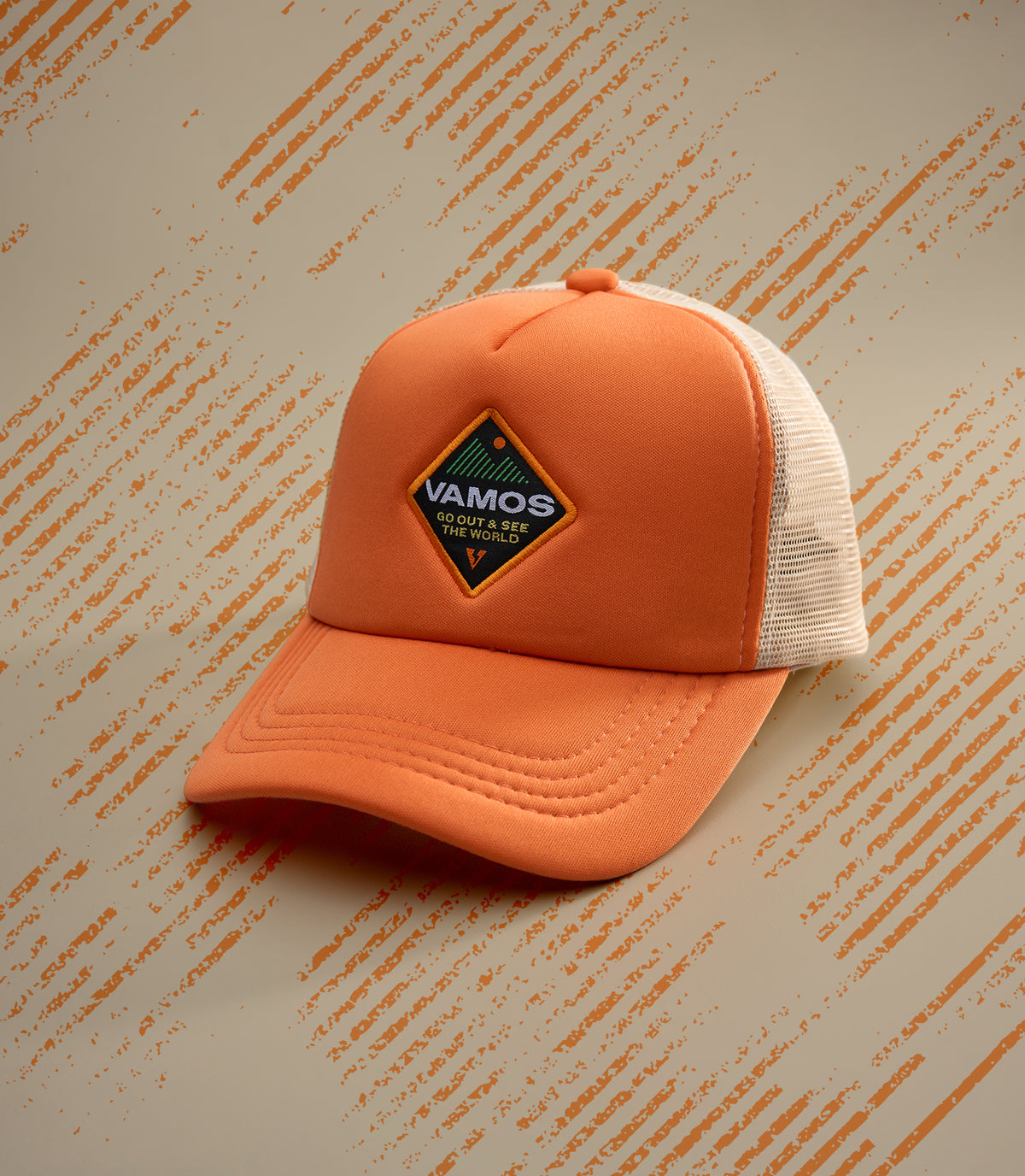 VISTRA (ORANGE) VAMOS TRUCKER CAP