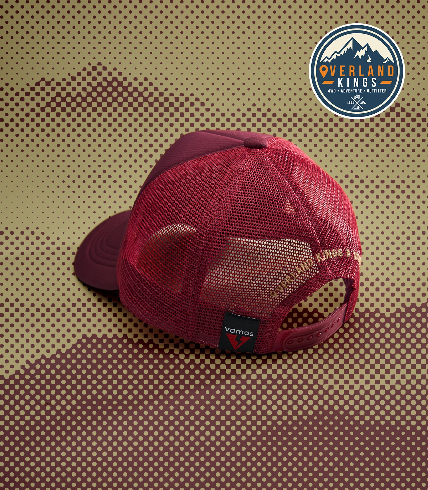VOYAGER (MAROON) TRUCKER CAP