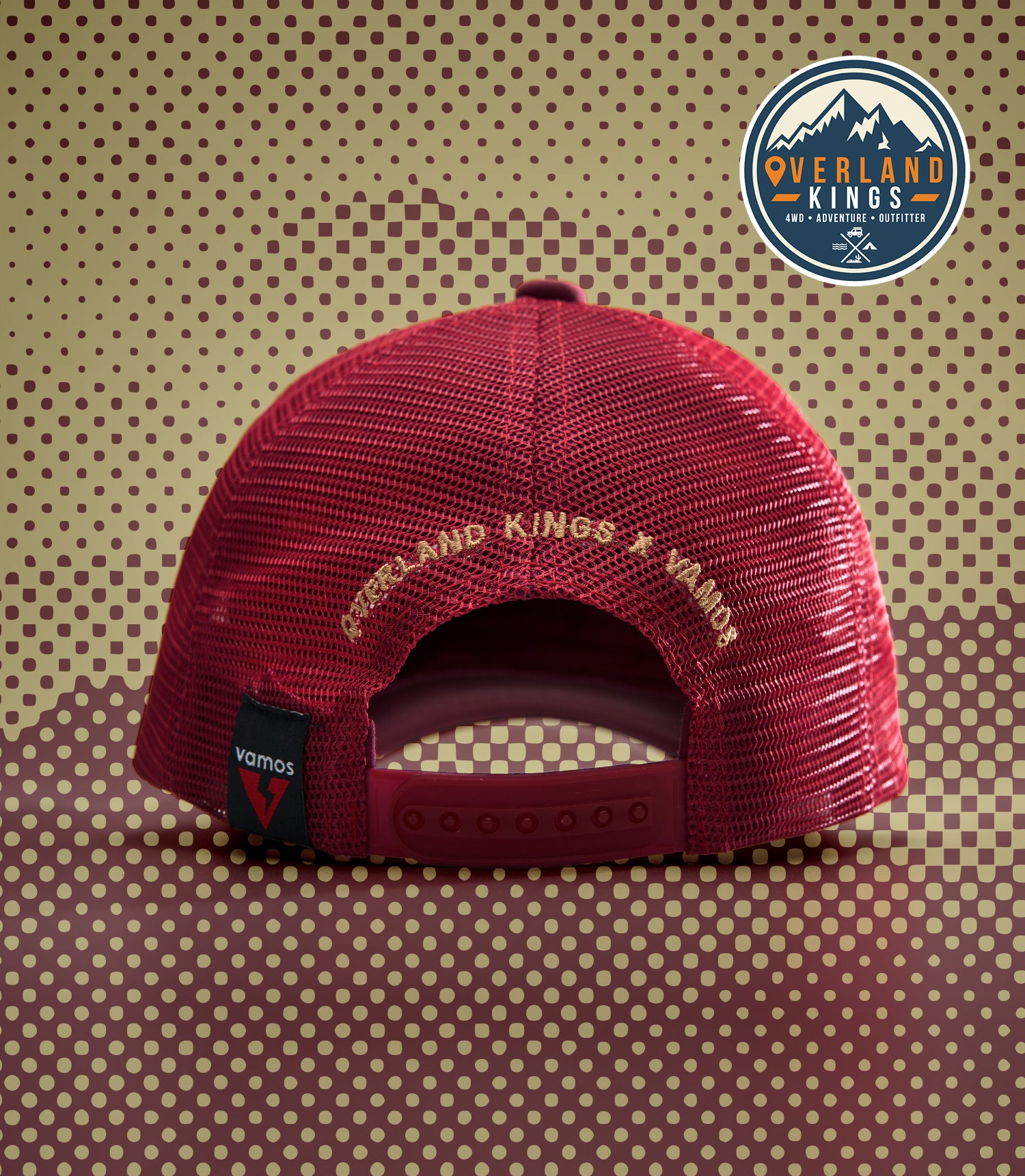 VOYAGER (MAROON) TRUCKER CAP