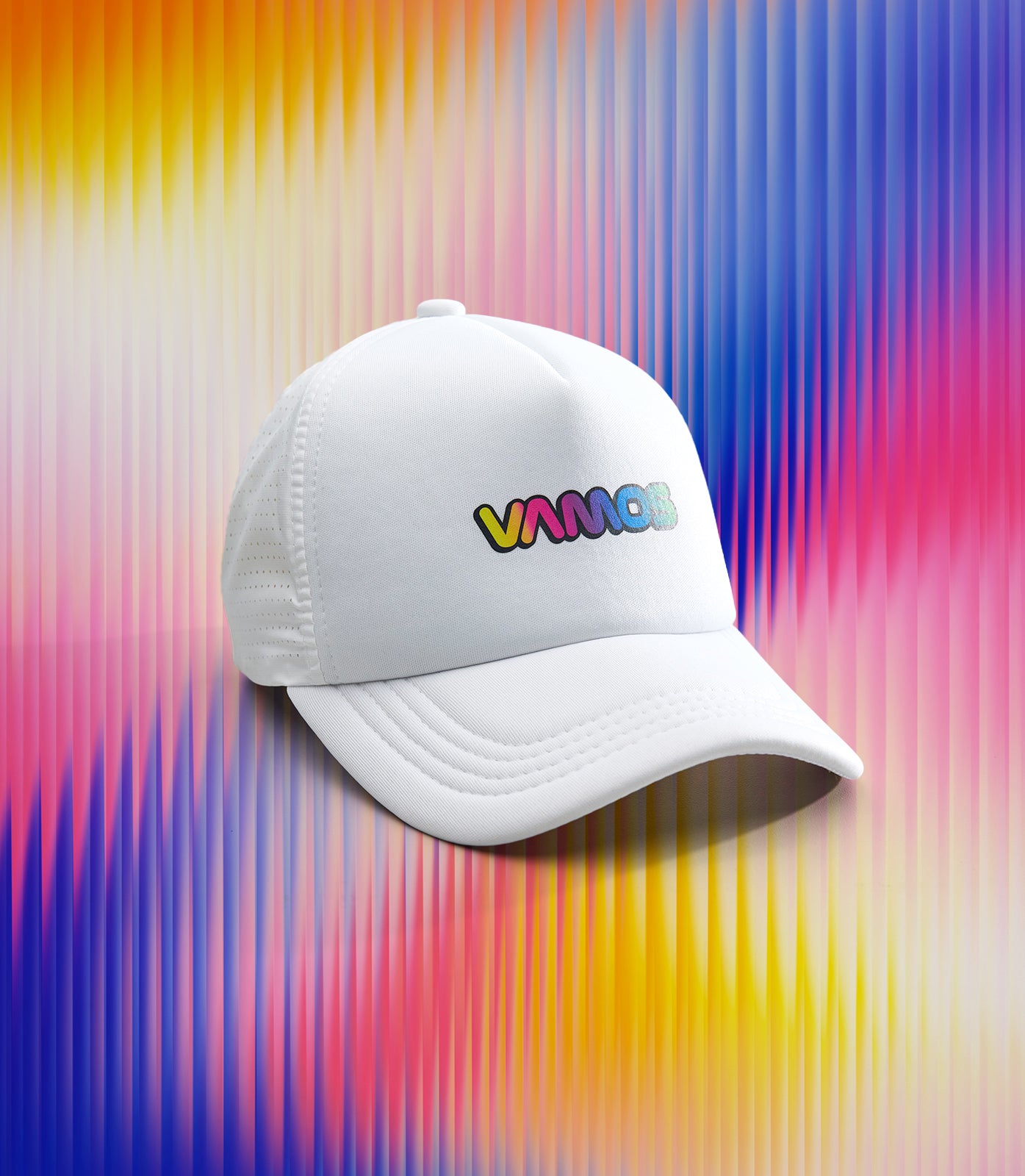 ALEX PERF+ VAMOS TRUCKER CAP (WHITE)