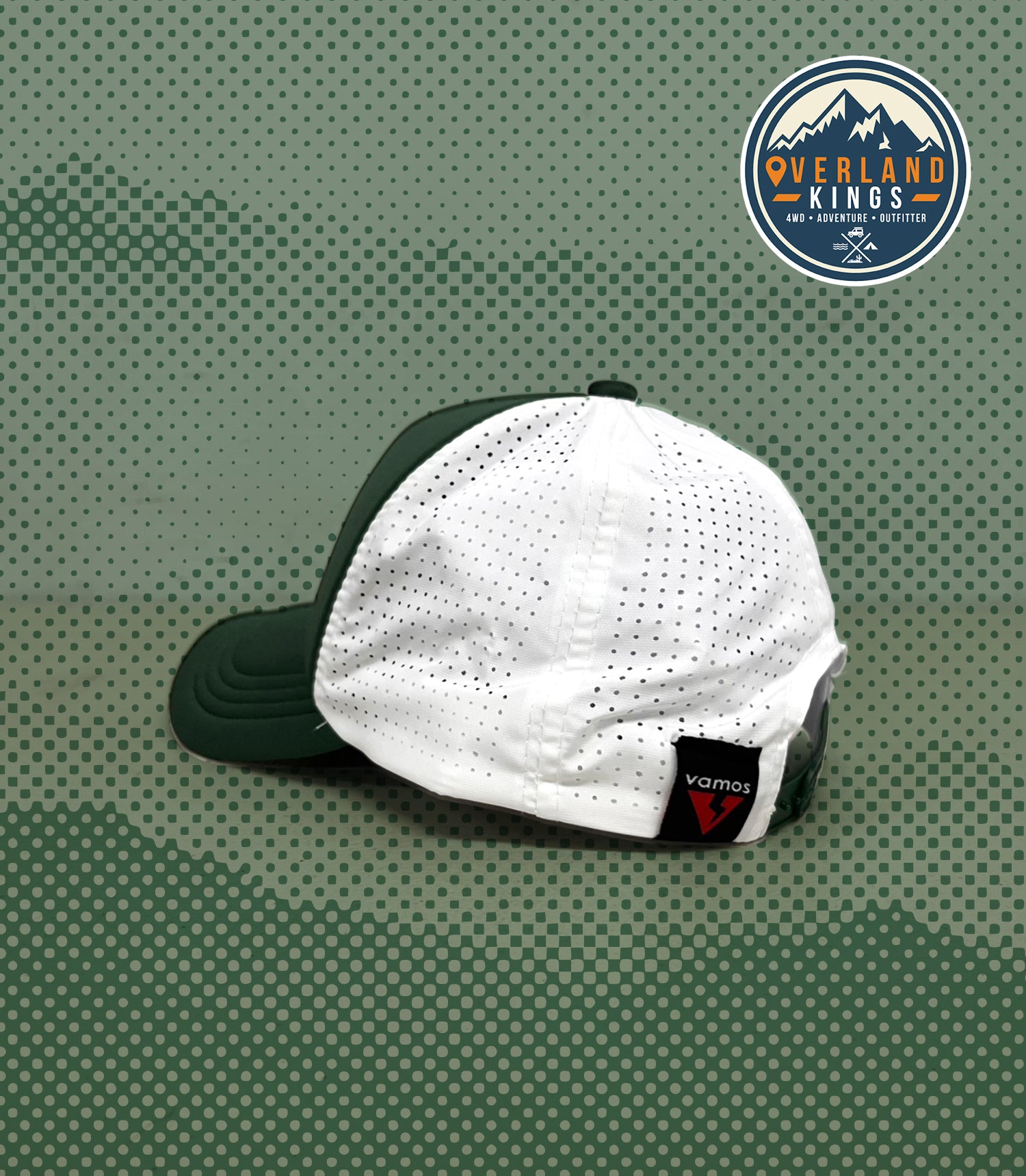 ANDES (OLIVE GREEN/WHITE) OK PERF+ TRUCKER CAP