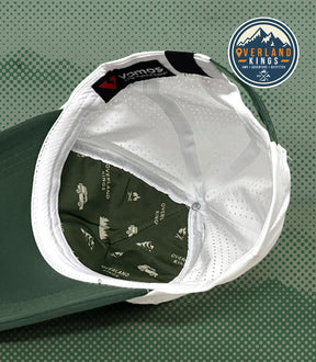 ANDES (OLIVE GREEN/WHITE) OK PERF+ TRUCKER CAP