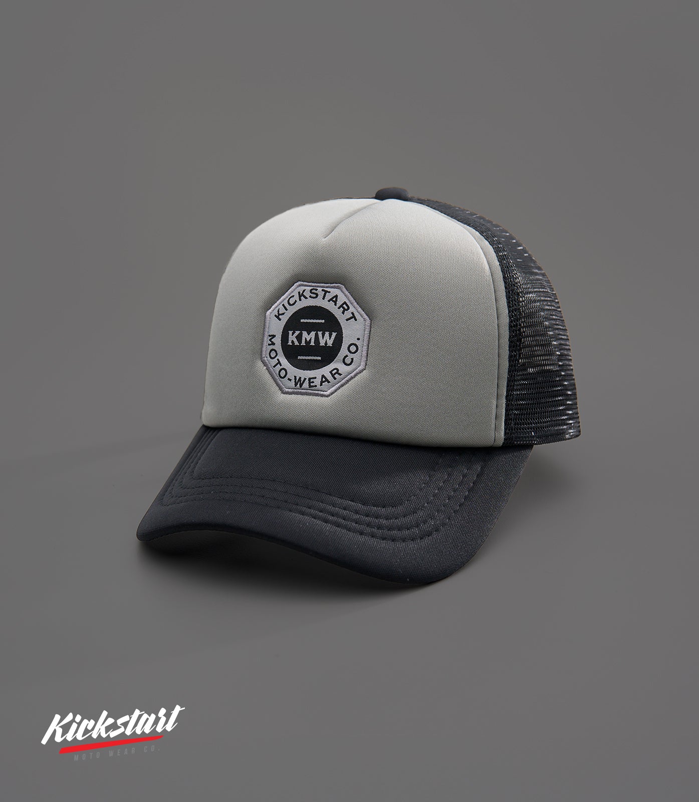 ASPHALT (BLACK/GRAY) TRUCKER CAP