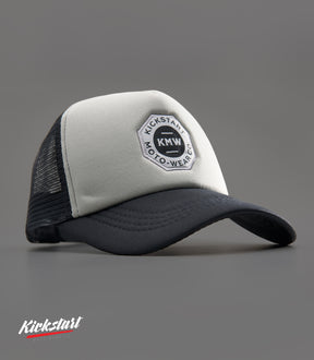 ASPHALT (BLACK/GRAY) TRUCKER CAP