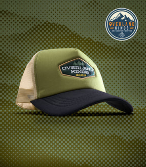 BASECAMP (BLACK/GREEN) TRUCKER CAP