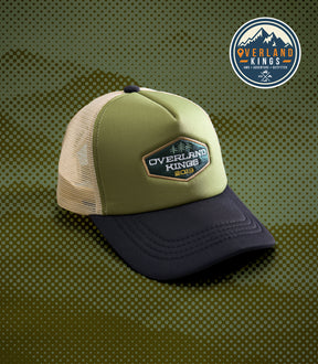 BASECAMP (BLACK/GREEN) TRUCKER CAP