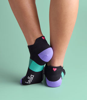 BELLA RAPIDO (BLACK LAVENDER TEAL)