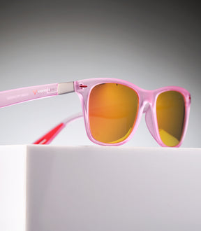 BONDI CLEAR MAGENTA - PINK/YELLOW LENS SPEX
