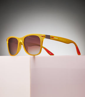 BONDI CLEAR YELLOW FRAME - AMBER LENS SPEX