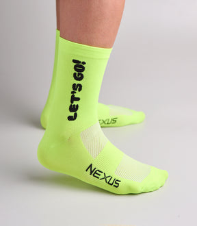 BOOST (NEON GREEN) NEXUS SOCKS