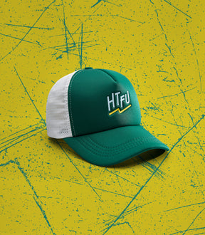 BRODY PERF+ VAMOS TRUCKER CAP (GREEN/WHITE)