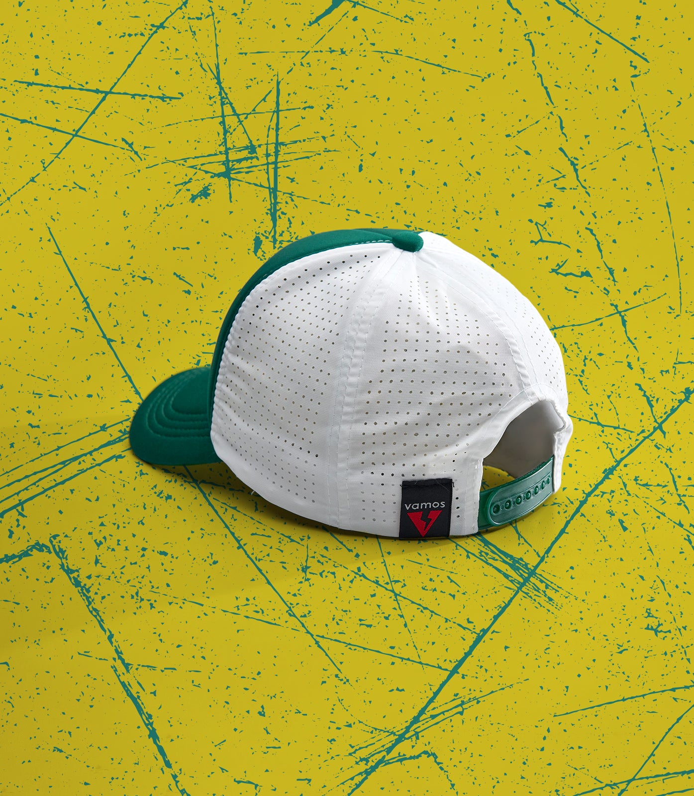 BRODY PERF+ VAMOS TRUCKER CAP (GREEN/WHITE)