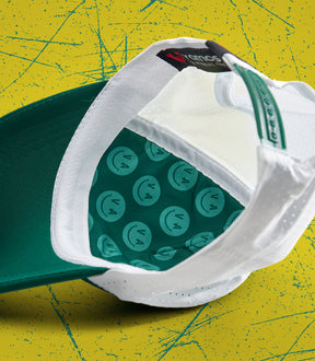 BRODY PERF+ VAMOS TRUCKER CAP (GREEN/WHITE)