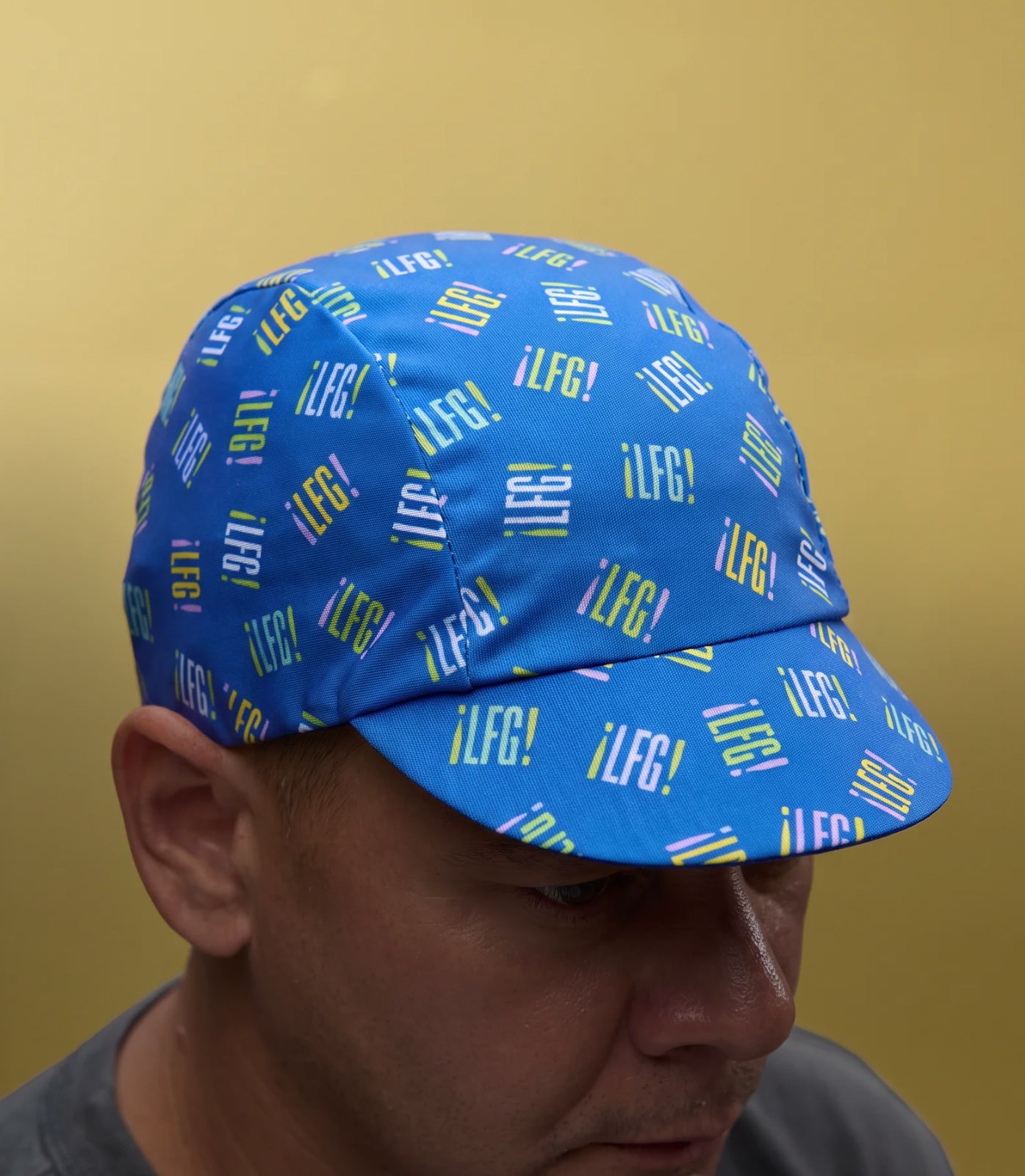 CALLUM CYCLING CAP (BLUE)