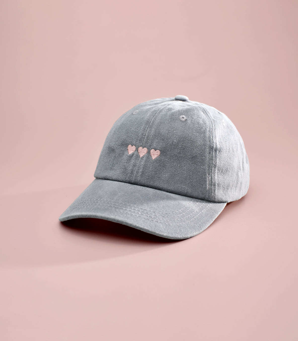 CARA (GRAY) BELLA WASHED BASEBALL CAP